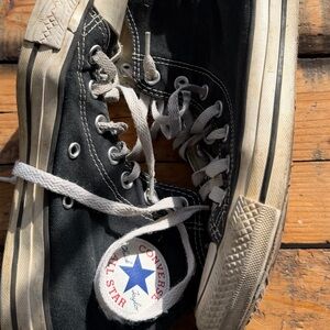 Converse Black Canvas High-Tops